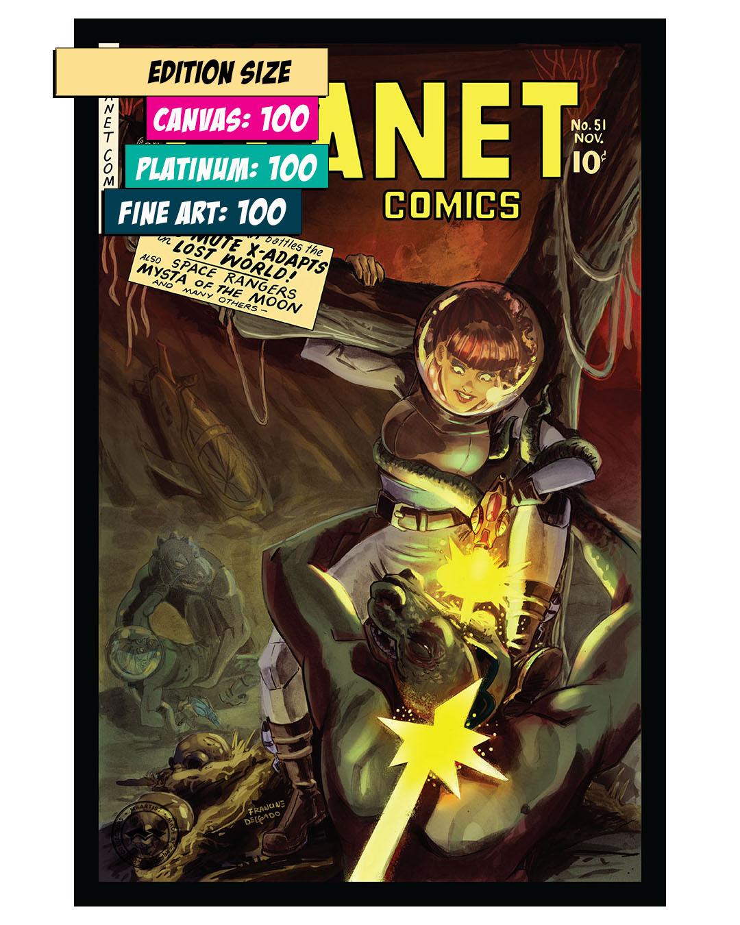 PLANET COMICS #51: FROM DAMSEL TO DOMINANT